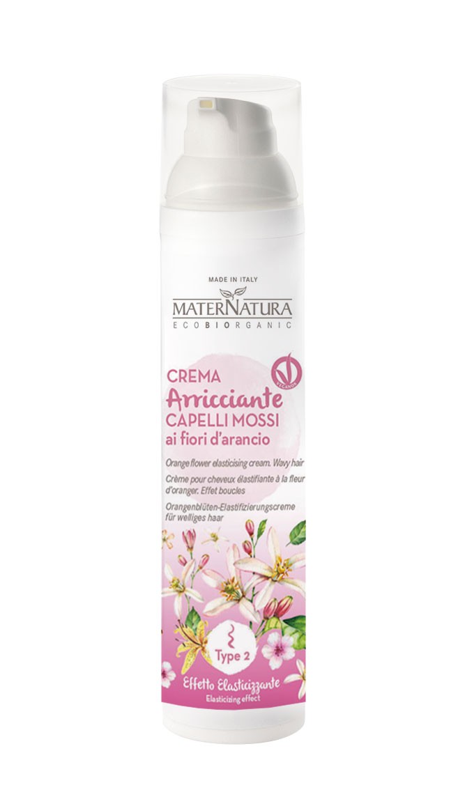 Crema de Peinado Pelo Ondulado Maternatura 100ml.