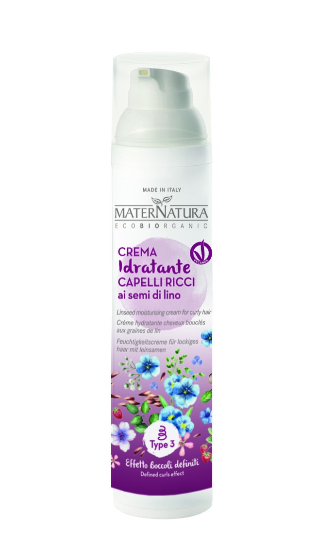 Crema de Rizos (Tipo 3) Semilla de Lino Maternatura 100ml.