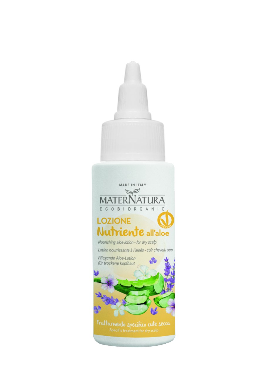 Loción Cuero Cabelludo Seco con Aloe Maternatura 150ml.