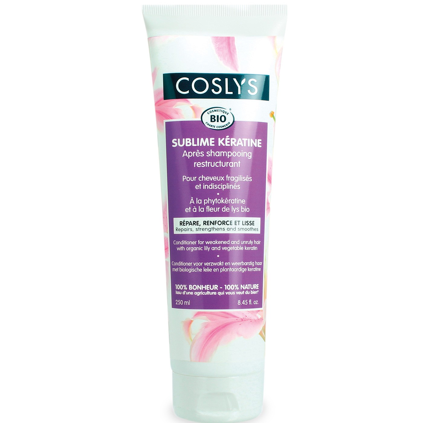 Coslys Acondicionador Fortalecedor & Alisante con Keratina 250ML.