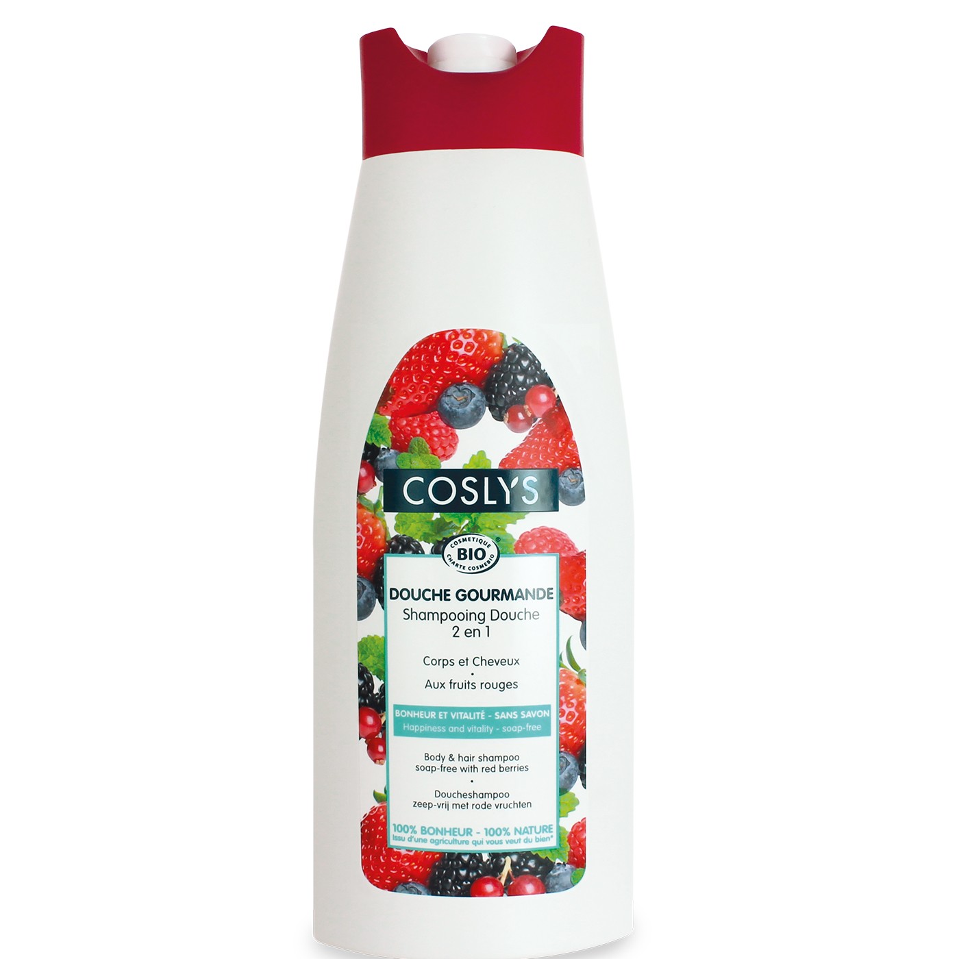 Coslys Champú & Gel de Ducha Fruta del Bosque 750ml.