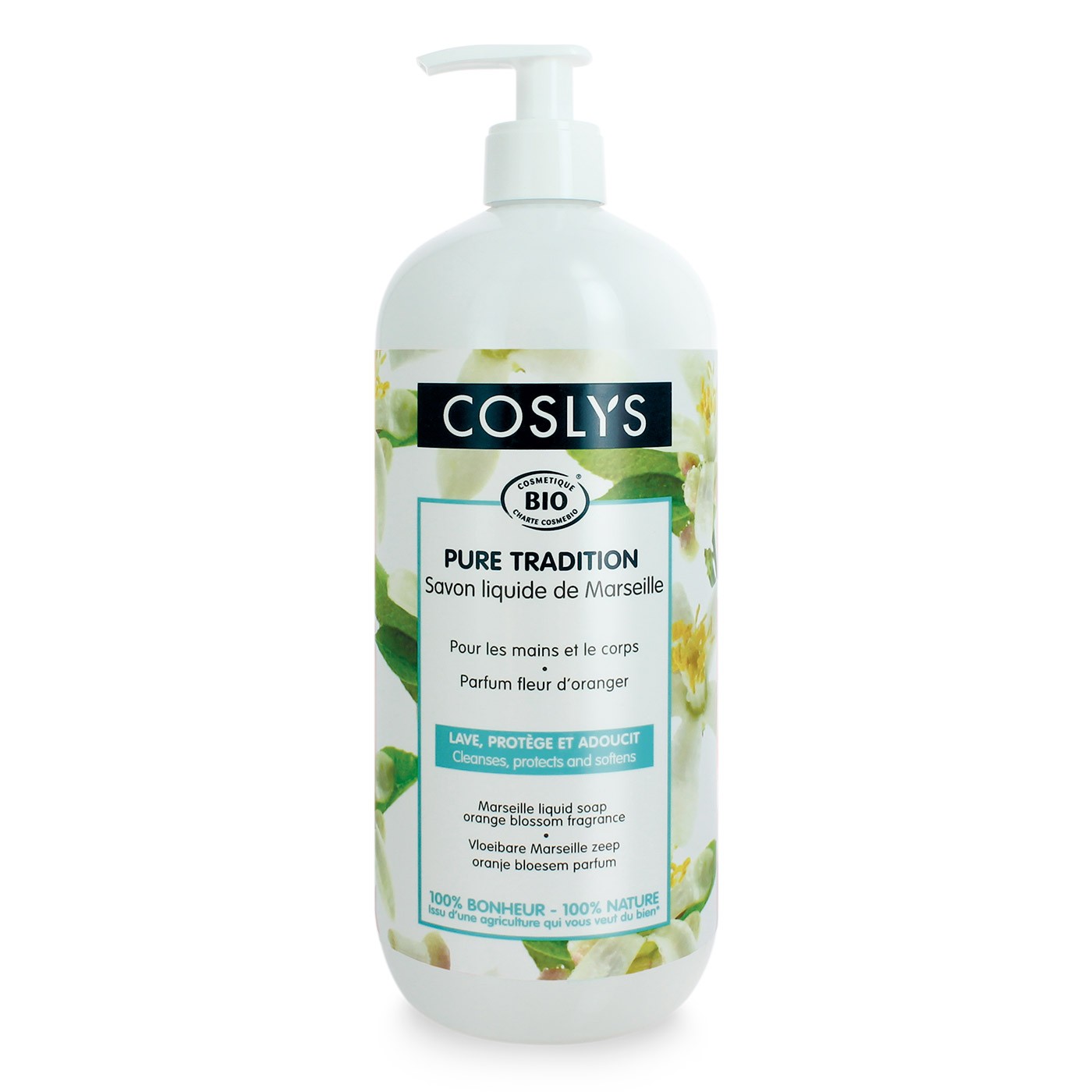 Coslys Jabón de Marsella Flor de Naranjo 1L