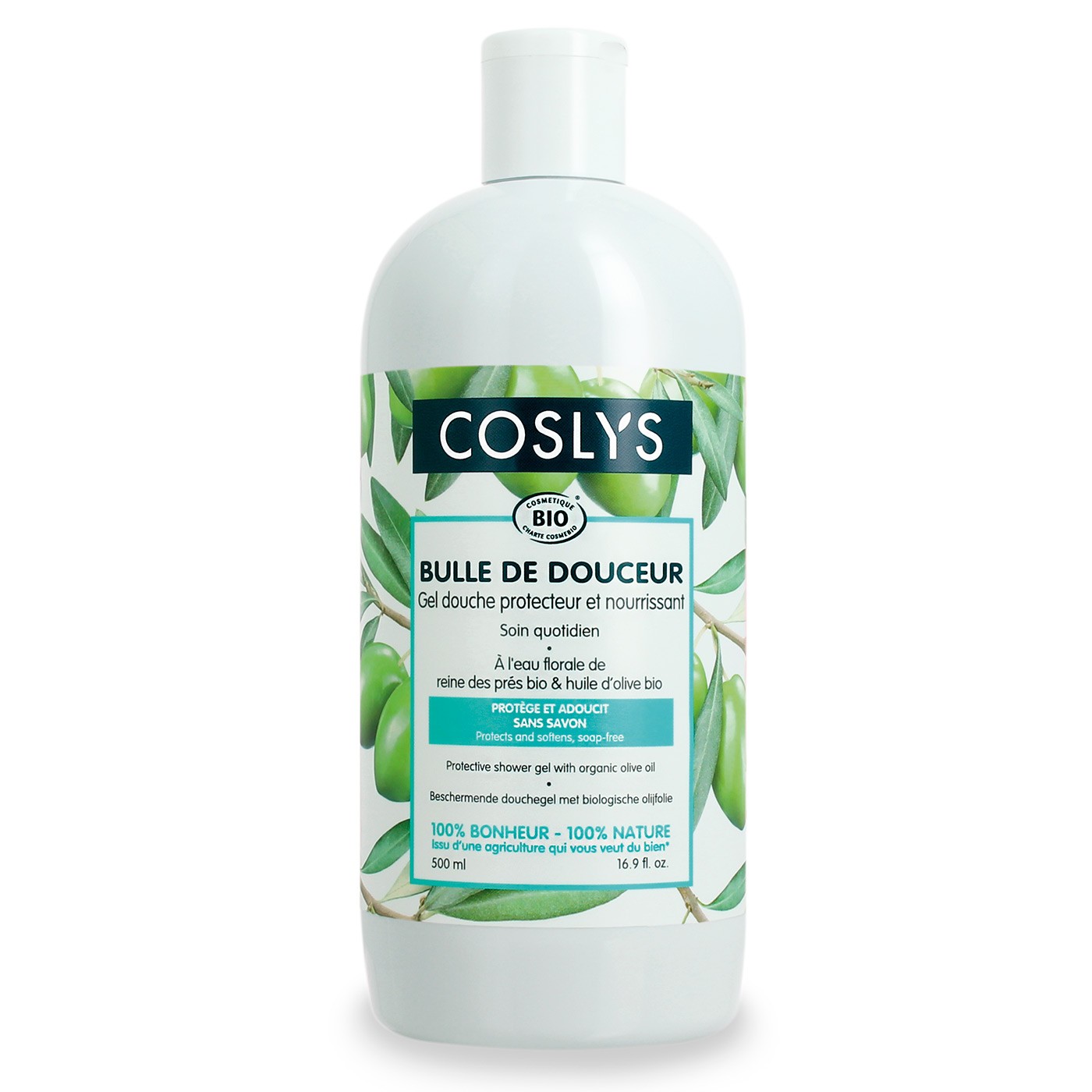 Coslys Gel de ducha Protector con Aceite de Oliva 500ml.