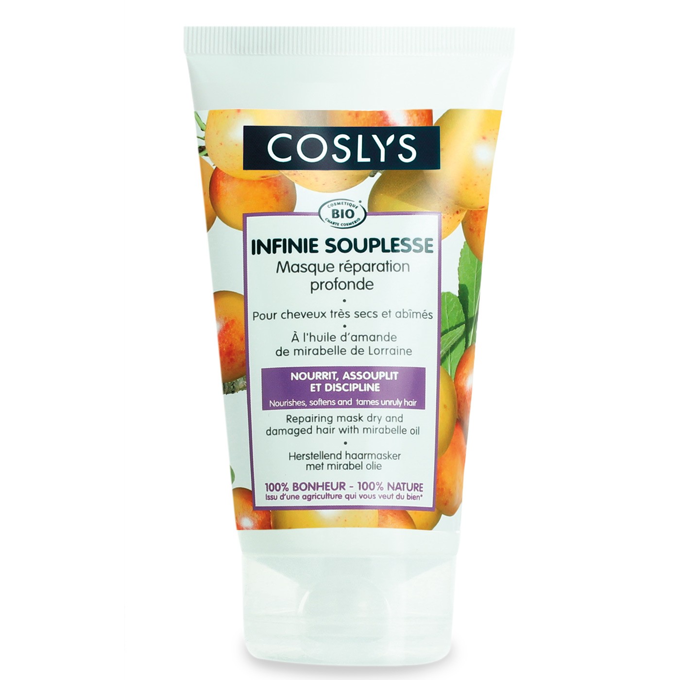Coslys Mascarilla Reparadora con Aceite de Ciruela 150ml.