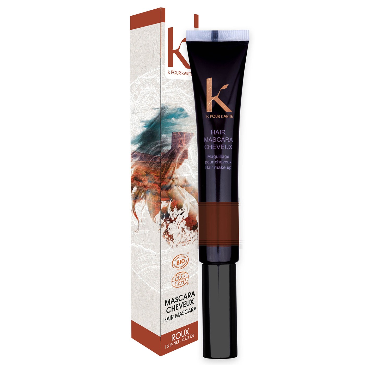 K Pour Karité Máscara Cubre Canas Rojo 7.5, 15g.