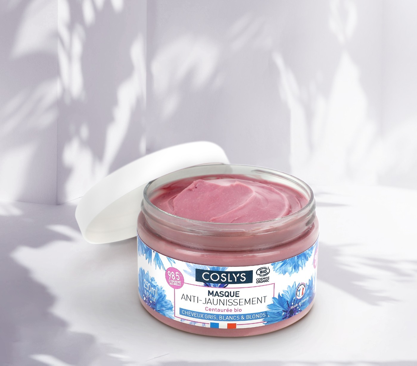 Mascarilla Capilar Anti-amarilleo Pelo Blanco/Rubio 250ml.