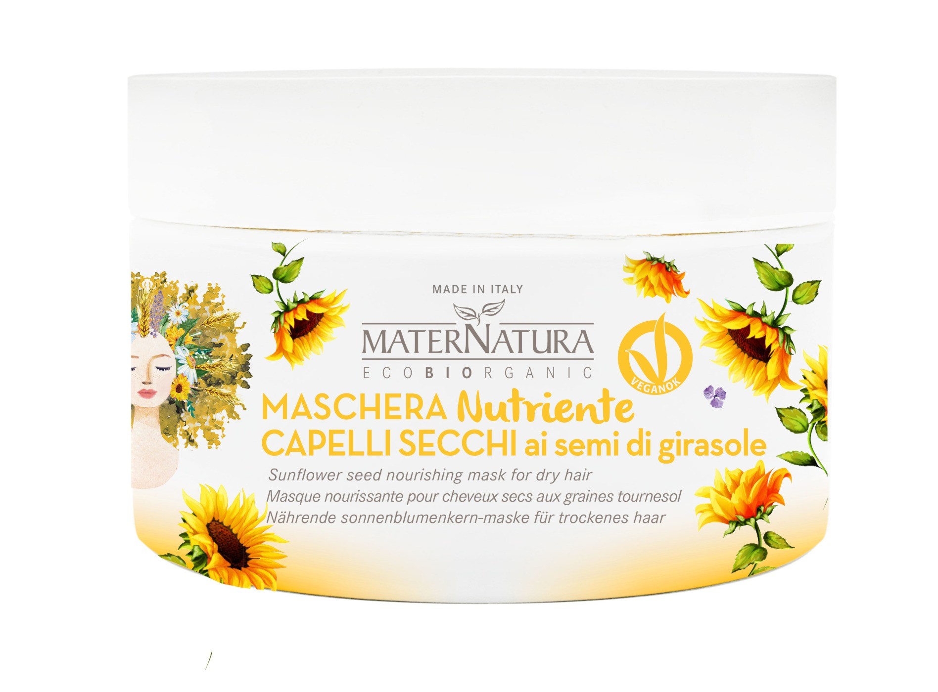 Mascarilla Pelo Seco de Maternatura 200ml.
