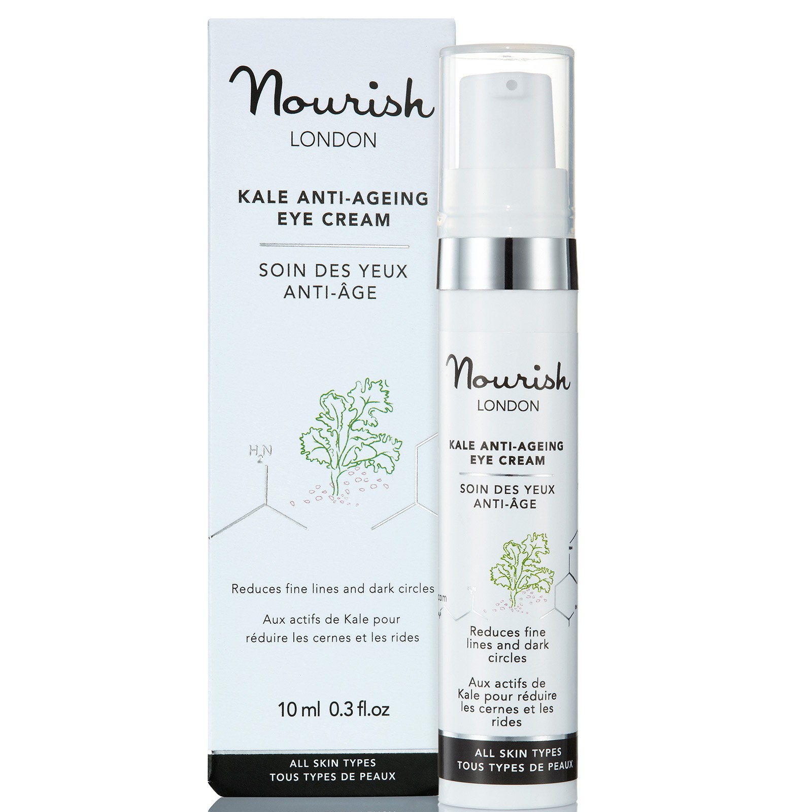 Nourish Contorno de ojos multivitamínico Revitaleyes 10ml.