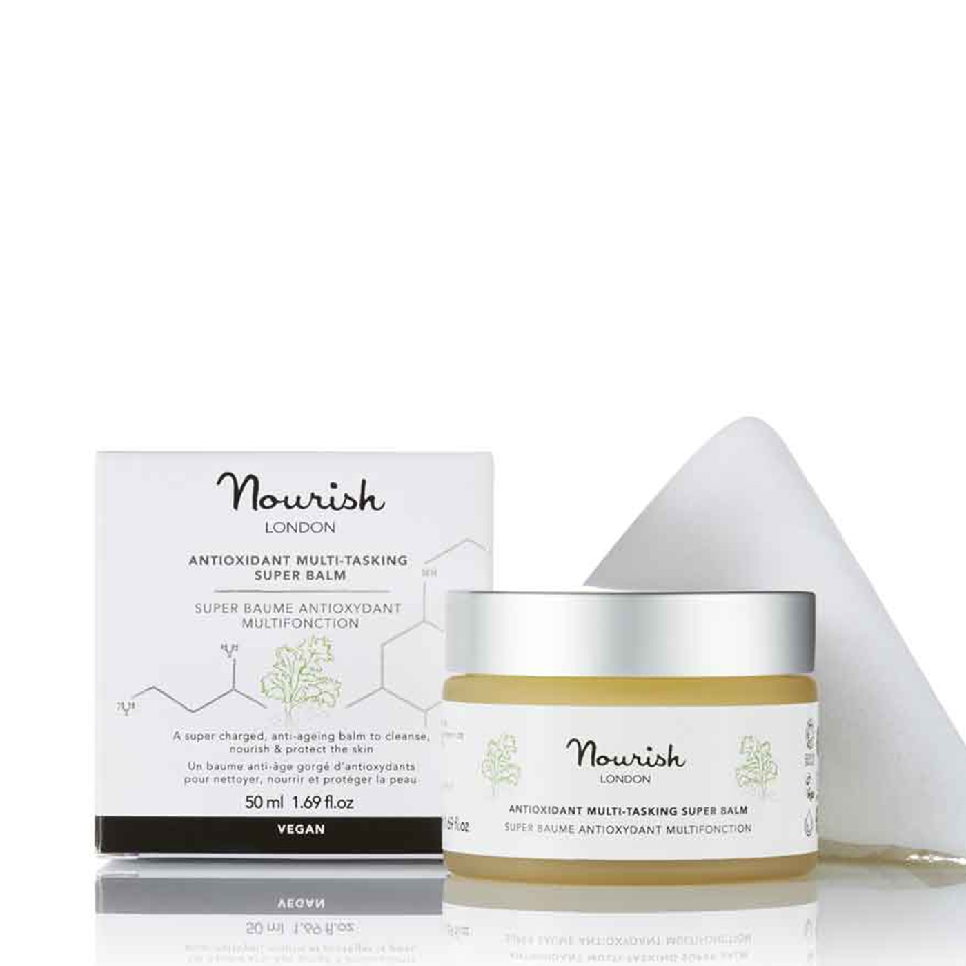 Bálsamo antioxidante 3 en 1 de Nourish London 50ml