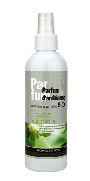 Perfume de Ambiente y Tejidos Dulce Frescura (Douce Fraicheur) de Altho 200ml