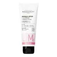 Mascarilla Detox arcilla rosa y Magnesio de Novexpert 75ml
